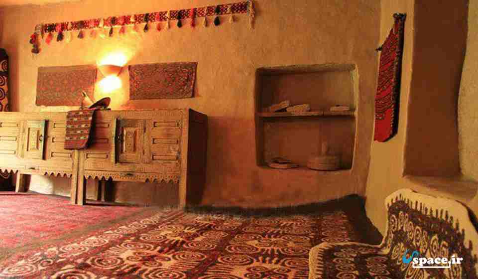 اقامتکاه بوم گردی کلبه ترکمن-گلستان-گرگان-پارک ملی-روستای توتلی تمک-نمای داخلی